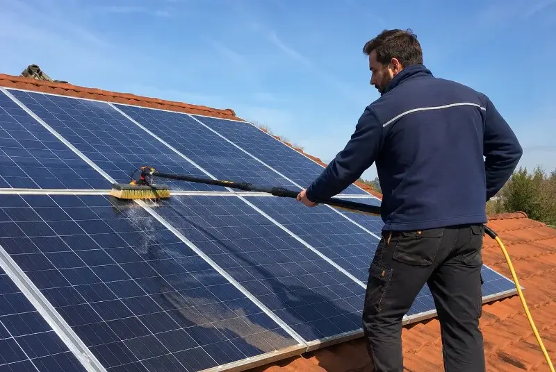 Nettoyage et entretien de panneaux solaires à Bruges-Capbis-Mifaget